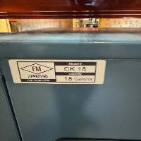 18 Gallon Acid and Corrosive Storage Cabinet image 0